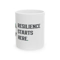 Resilience Starts Here Ceramic Mug Able Men Icon Mug | Daily Reminder of Strength and Growth