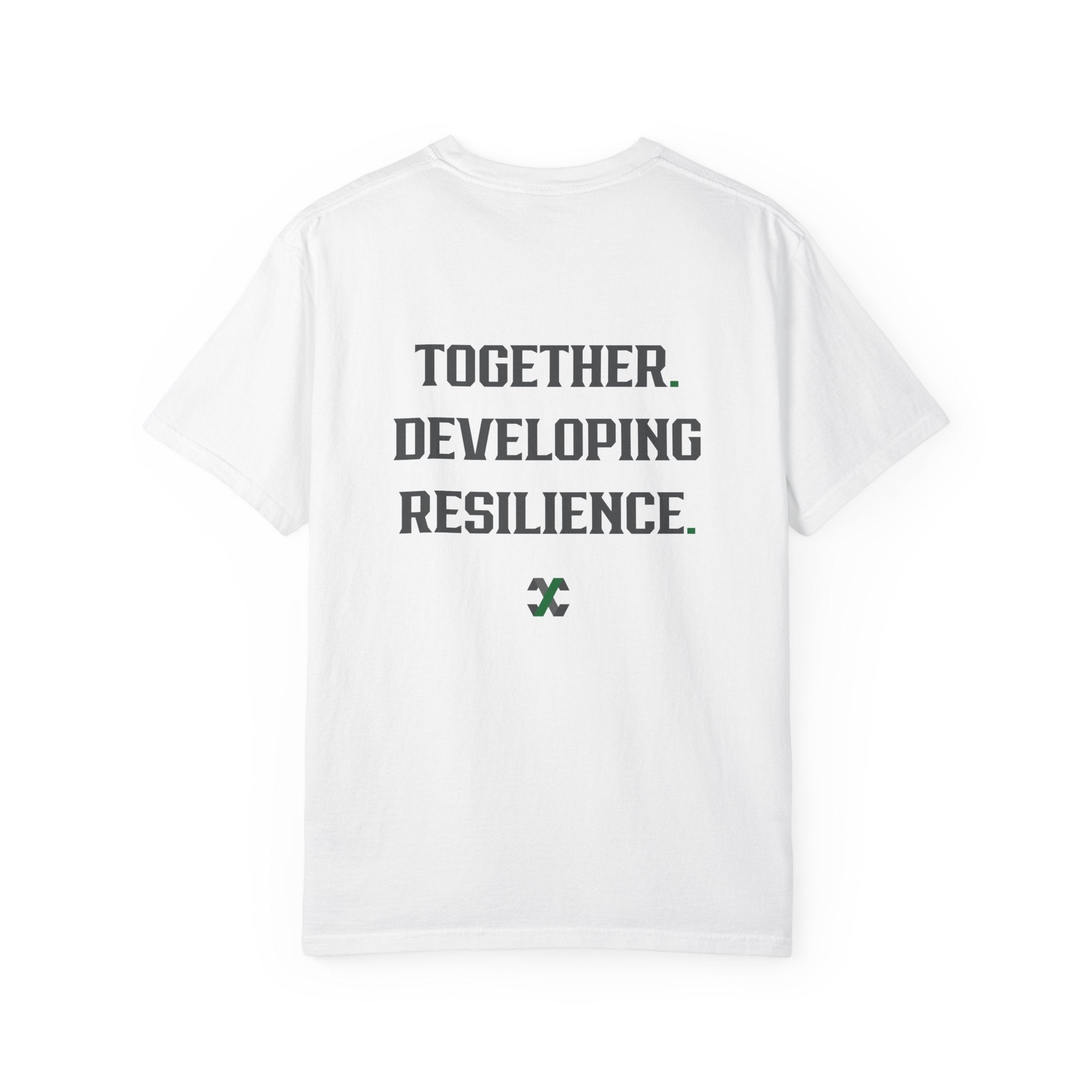 Together. Developing Resilience. T-Shirt Able Men Garment-Dyed Tee | Everyday Strength in Connection