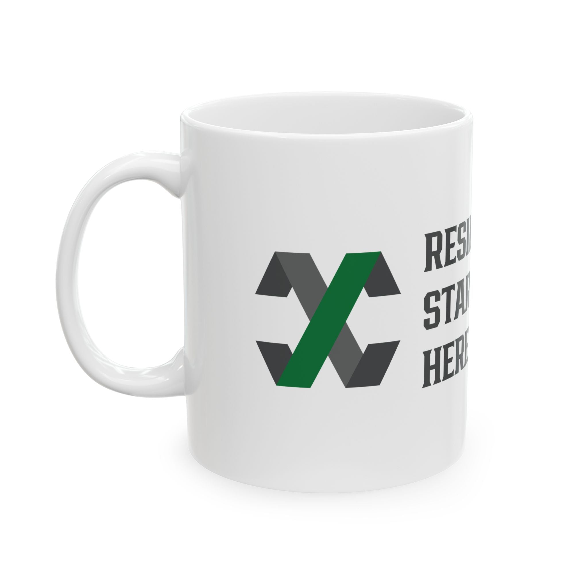 Resilience Starts Here Ceramic Mug Able Men Icon Mug | Daily Reminder of Strength and Growth